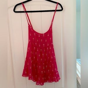 Abercrombie and Fitch Pink Floral Top
